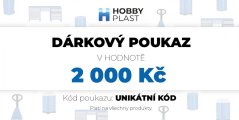 Poukaz v hodnotě 2 000 Kč