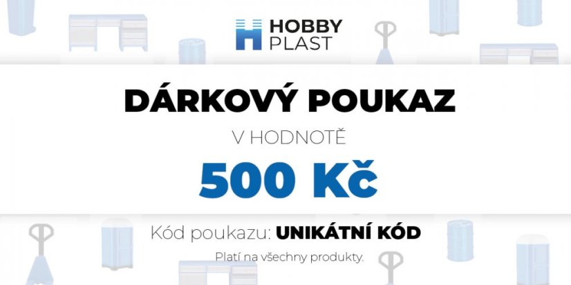 Poukaz v hodnotě 500 Kč